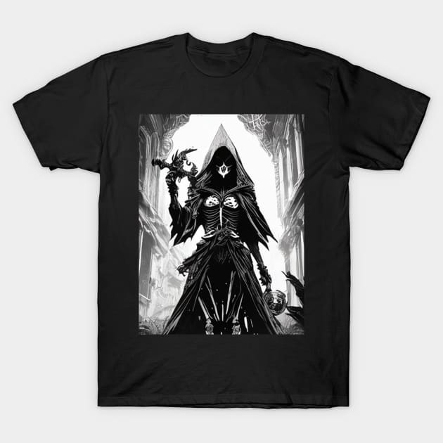 Dare to Be Different: Gothic Fashion for Alternative Style Enthusiasts T-Shirt by ShyPixels Arts